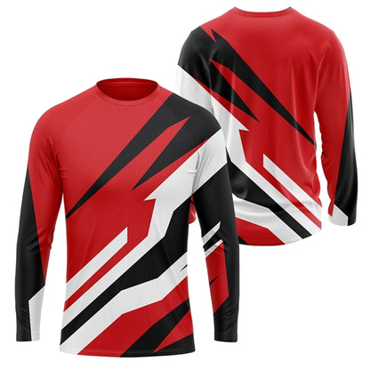 Unisex 170 GSM Sunproof SPF 50+ Long Sleeve Fishing T-Shirt