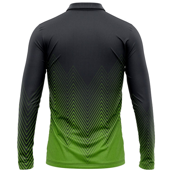 Unisex 180 GSM Jersey Cotton Feel Long Sleeve Polo T-Shirt