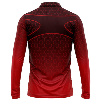 Unisex 180 GSM Jersey Cotton Feel Long Sleeve Polo T-Shirt