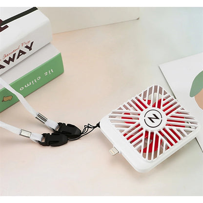 Usb Mini Phone Fan With Lanyard