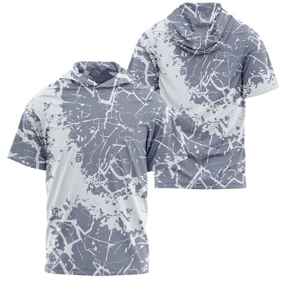 Youth 180 GSM Cotton Feel Short Sleeve Hooded T-Shirt