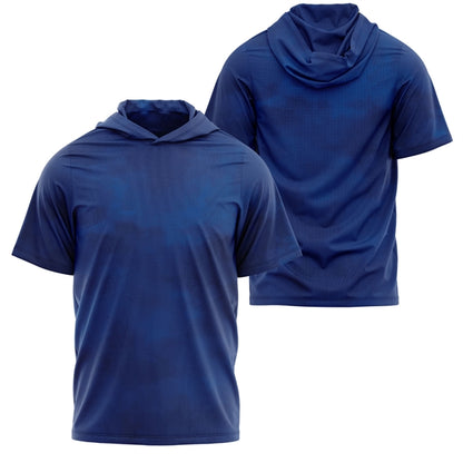 Youth 180 GSM Cotton Feel Short Sleeve Hooded T-Shirt