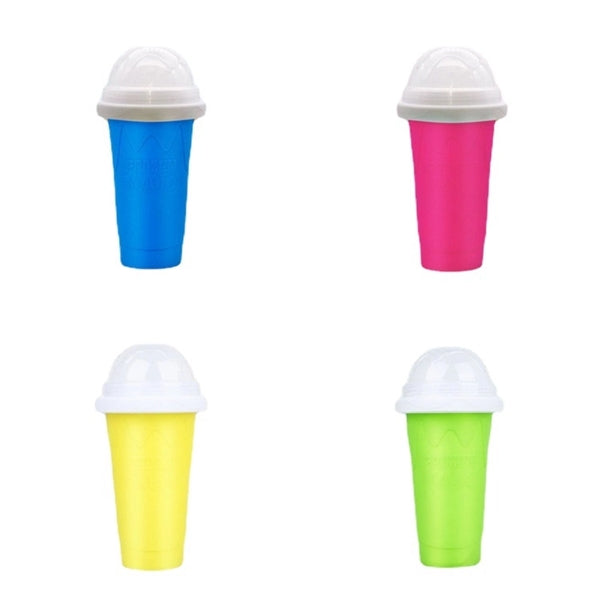 Slushie Maker Cup 12 Oz With Lid And Straw