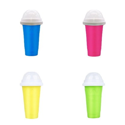 Slushie Maker Cup 12 Oz With Lid And Straw