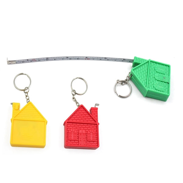 Promo House Tape Measure Key Chains