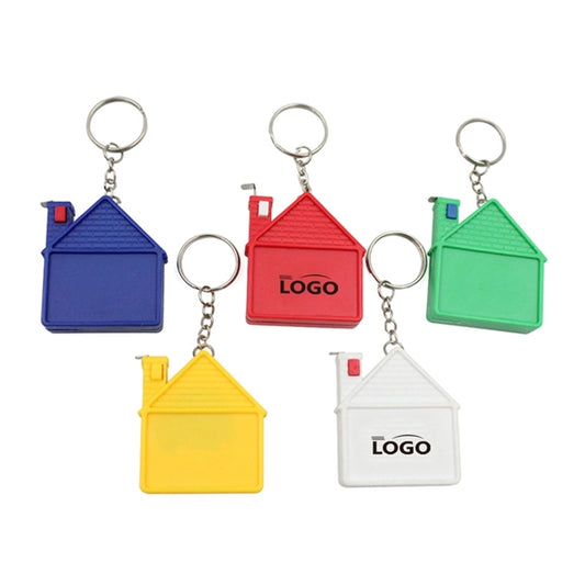 Promo House Tape Measure Key Chains