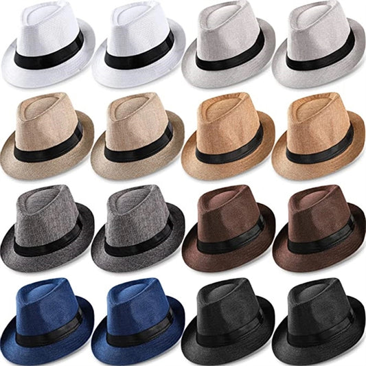 Straw Fedora Hats