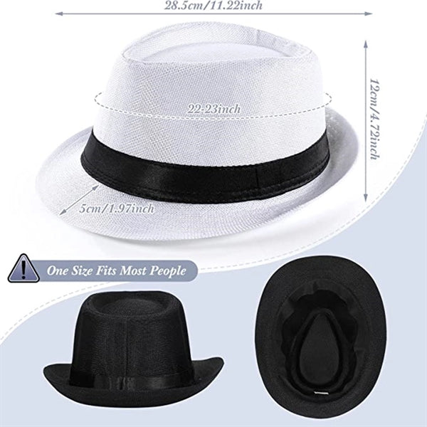 Straw Fedora Hats