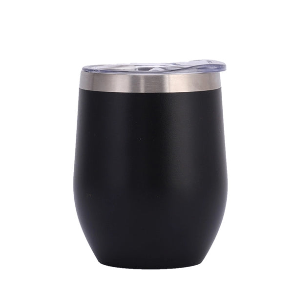 12 oz Double Wall Vacuum Wine Tumbler