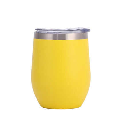 12 oz Double Wall Vacuum Wine Tumbler
