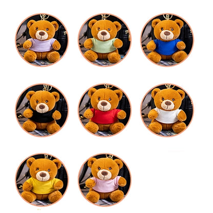 Custom Stuffed Animal Teddy Bear Keychain