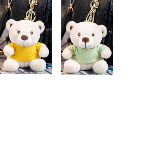 Custom Stuffed Animal Teddy Bear Keychain