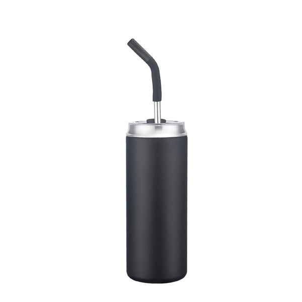 20oz.Travel Stainless Insulated w/ Lid & Straw, Mess-free