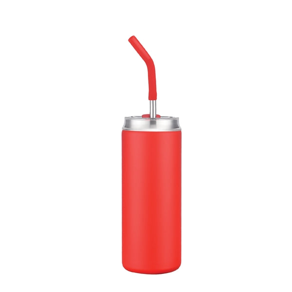 20oz.Travel Stainless Insulated w/ Lid & Straw, Mess-free