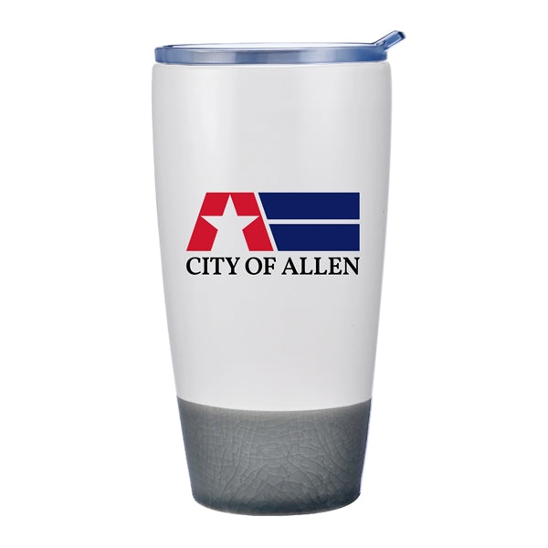 12oz Double Wall Ceramic Tumbler