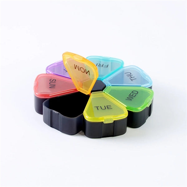 Rainbow Petal Pillbox
