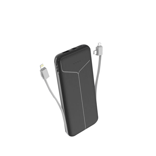 10000mah Power Bank With Built-in AC Wall Plug