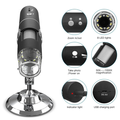 Portable Wireless Digital Handheld Microscope