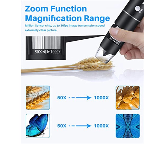 Portable Wireless Digital Handheld Microscope