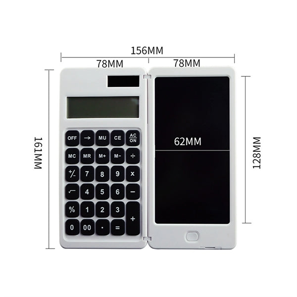 Basic Desk Calculator Notepad with Pen