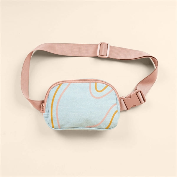 SIMPLE BELT BAG - CANVAS/DENIM