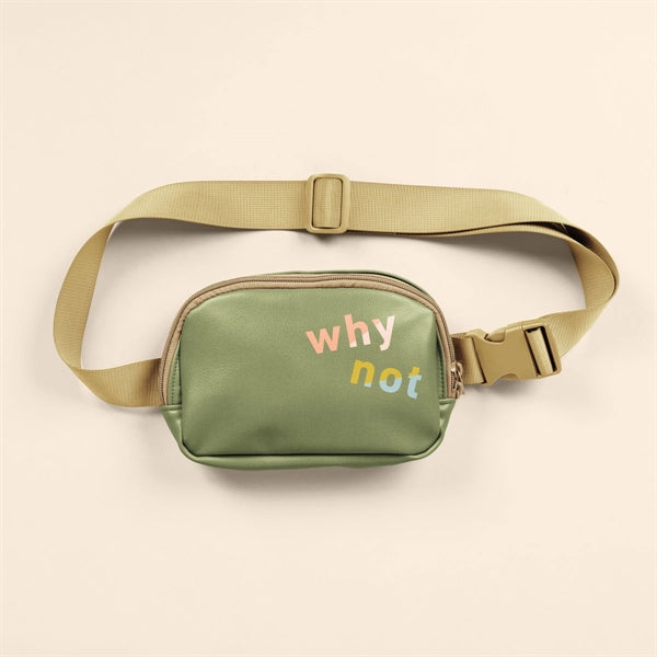 SIMPLE BELT BAG - VEGAN LEATHER
