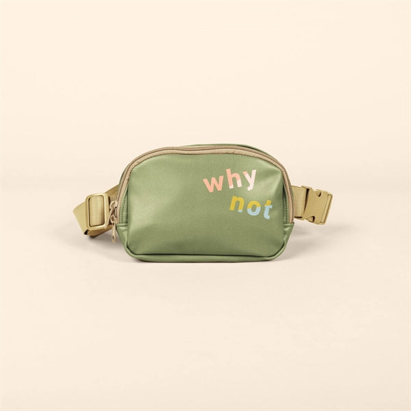SIMPLE BELT BAG - VEGAN LEATHER