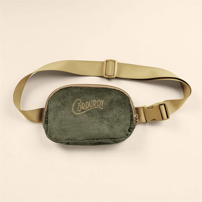 SIMPLE BELT BAG - CORDUROY
