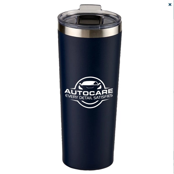 28 oz. Powder Coated Stainless Steel Travel Tumbler