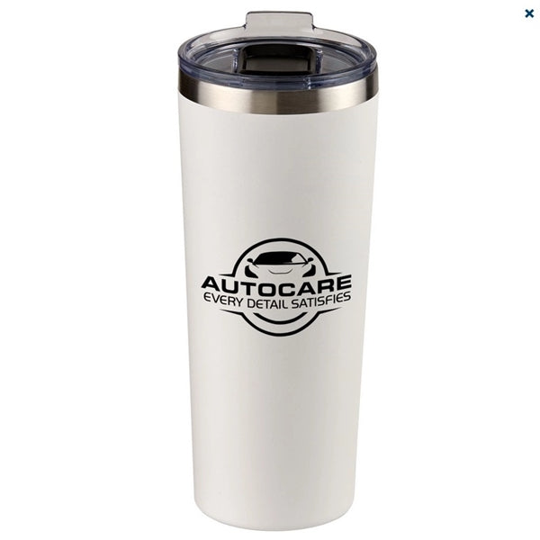 28 oz. Powder Coated Stainless Steel Travel Tumbler