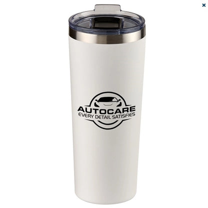 28 oz. Powder Coated Stainless Steel Travel Tumbler