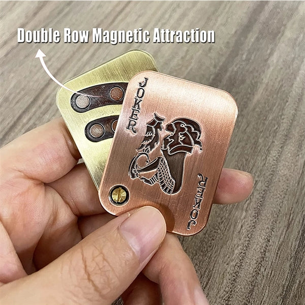 Metal Poker Fidget Slider Toys