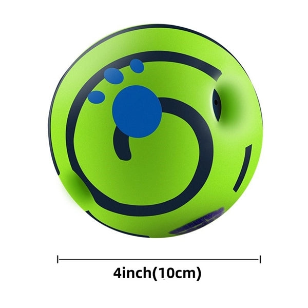 Interactive Dog Toy Wobble Giggle Ball