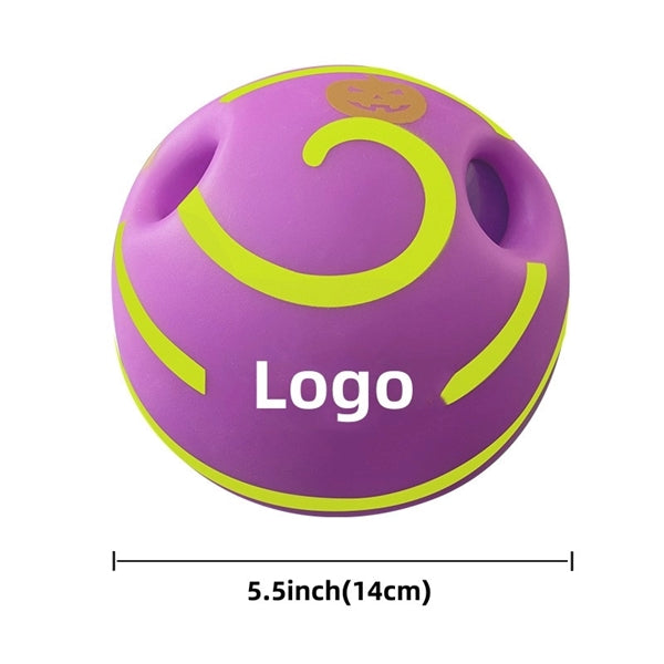 Interactive Dog Toy Wobble Giggle Ball