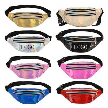 Holographic Fanny Pack Metallic Color