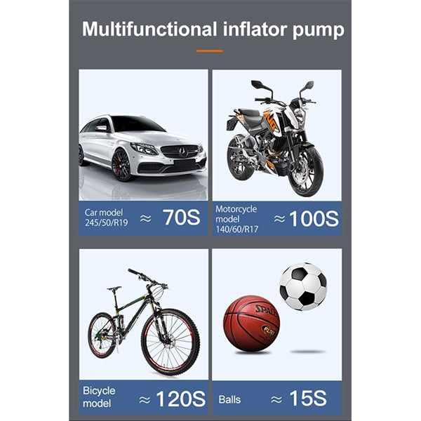 Tire Inflator Portable Air Compressor