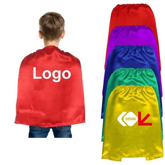 27.5"x27.5" children's Superhero satin Cape