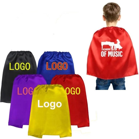Children's satin party superhero Cape 27.5"x27.5"