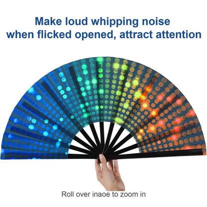 Nylon Cloth Foldable Hand Fan