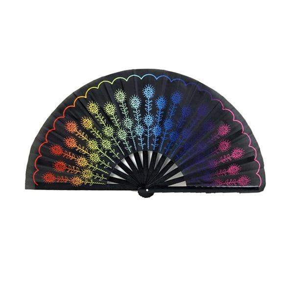 Nylon Cloth Foldable Hand Fan