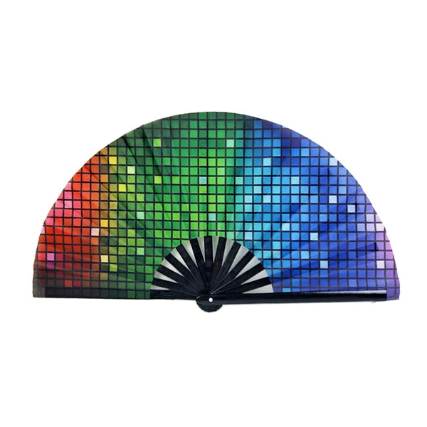 Nylon Cloth Foldable Hand Fan