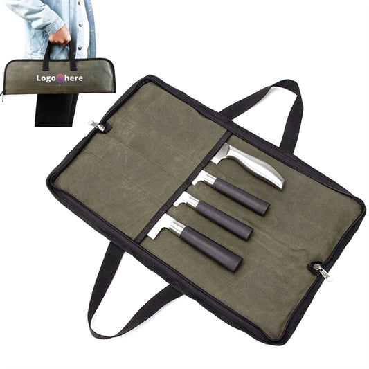 Knife Roll With 4 Slots