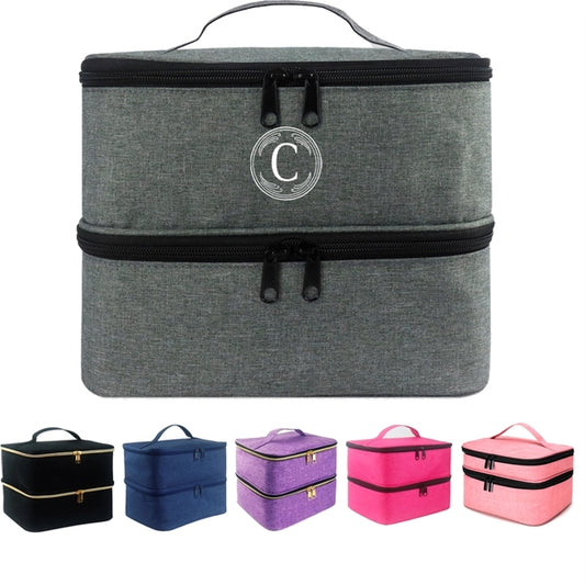 Double-Layer Storage Bag For Nail Polish