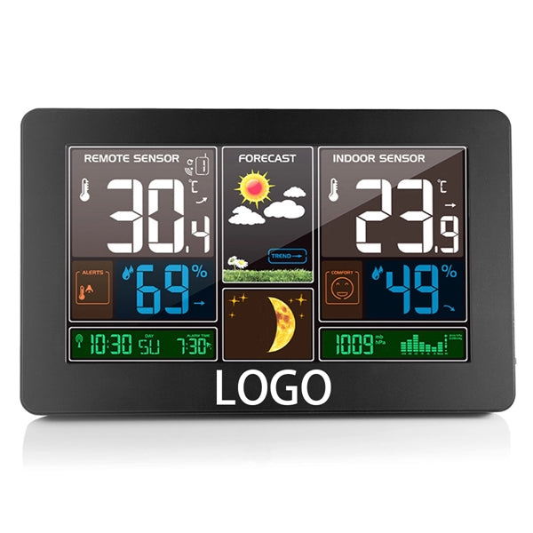 Wireless Weather Station With Color Lcd Display