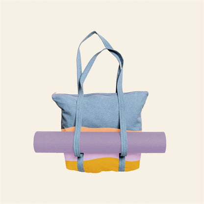 TWINKLES EVEN MORE YOGA TOTE - CANVAS/DENIM