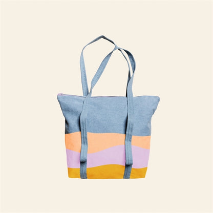 TWINKLES EVEN MORE YOGA TOTE - CANVAS/DENIM