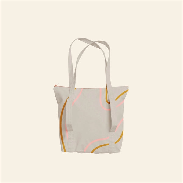 TWINKLES YOGA TOTE - NATURAL CANVAS