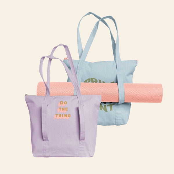 TWINKLES EVEN MORE YOGA TOTE - NATURAL CANVAS