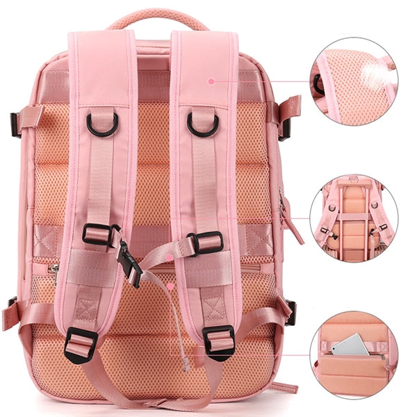 Multi-Pocket Travel Backpack