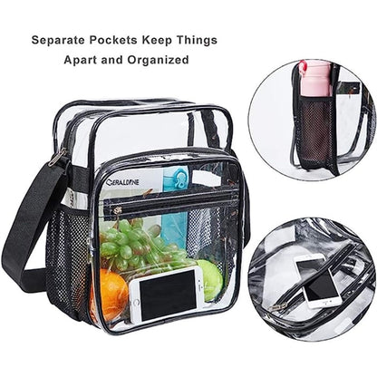 Clear Crossbody purse Stadium Approved Messenger Bag